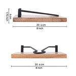Elegant Wooden Napkin Holder For Organize Kitchen, Dining Table And Office
