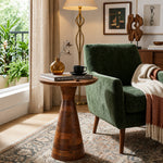 Norr Wooden Side Table - Natural