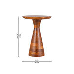 Norr Wooden Side Table - Natural