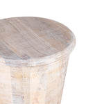 Elmor Wooden Side Table - Off White