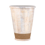 Elmor Wooden Side Table - Off White