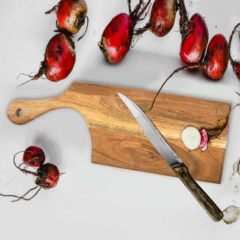 Wooden Reversible Chopping Board For Vegetables And Fruits