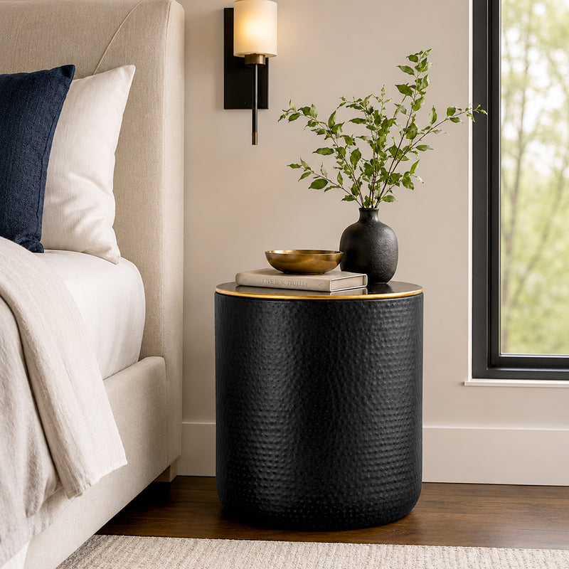 Shayn Metal Stool - Black