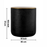 Shayn Metal Stool - Black