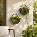 Wall Hanging Metal Planter For Home Decor, Living Room And Office