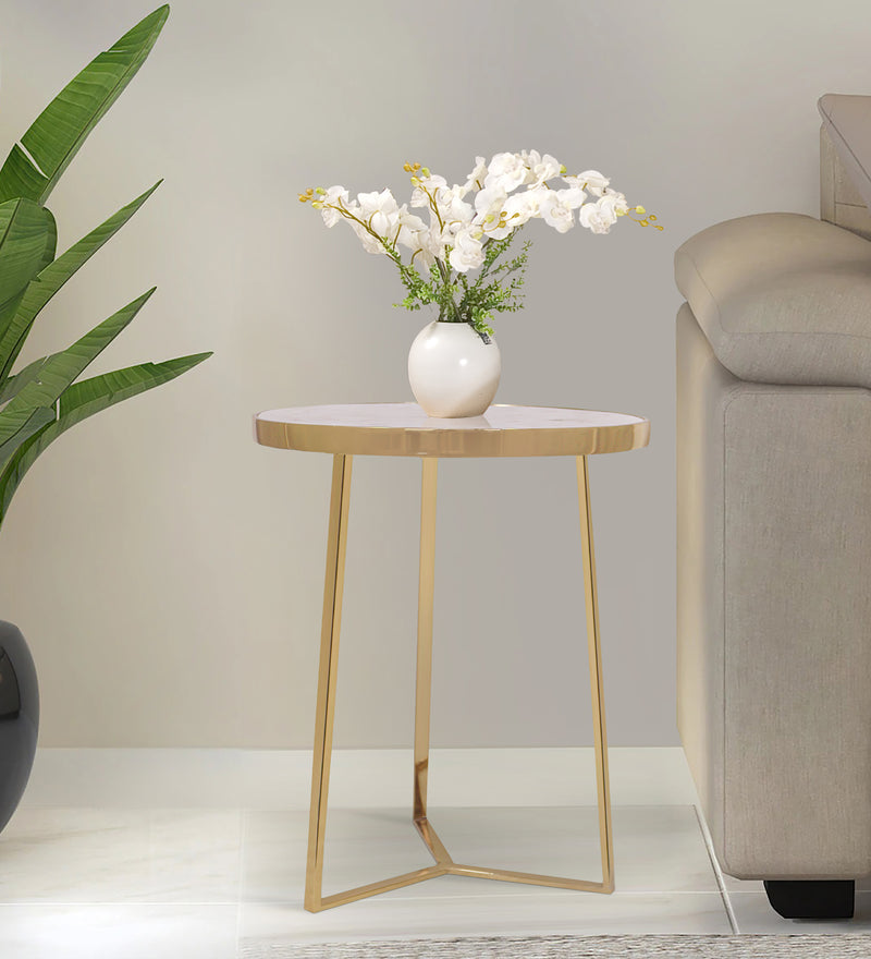 Designer Syra Marble side Table For Indoor, Outdoor, Home And Office