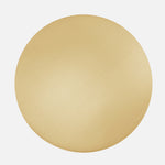 Emmy Metal Side Table With Marble Base - Gold