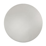 Emmy Metal Side Table With Round Marble Base - Silver