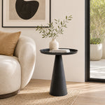 Designer Metal Cone Side Table For Indoor, Outdoor, Home And Office