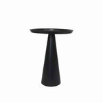 Designer Metal Cone Side Table For Indoor, Outdoor, Home And Office