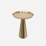 Designer Metal Cone Side Table For Indoor, Outdoor, Home And Office