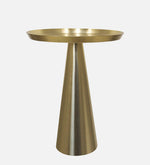 Designer Metal Cone Side Table For Indoor, Outdoor, Home And Office