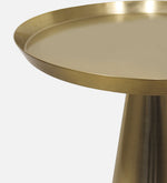 Designer Metal Cone Side Table For Indoor, Outdoor, Home And Office