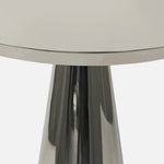 Zylen Metal Side Table - Silver