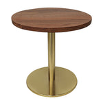 Ally Metal Side Table - Gold