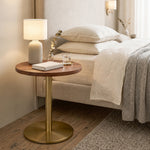 Ally Metal Side Table - Gold