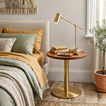 Ally Metal Side Table - Gold
