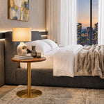 Ally Metal Side Table - Gold