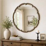 Wall Mirror With Metal Frame - Copper
