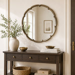 Wall Mirror With Metal Frame - Copper