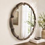 Wall Mirror With Metal Frame - Copper