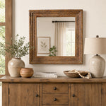Decorative Wall Mirror With Wooden Frame For Bathroom Wall Décor And Living Room