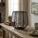 Metal Round Wire Lantern For Home Decor