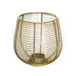 Metal Round Wire Lantern For Home Decor