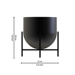 Iron Planter For Indoor And Outdoor Decor.