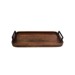 Wooden Serving Tray - Black