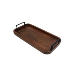 Wooden Serving Tray - Black