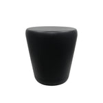 Metal Round Side Table - Black