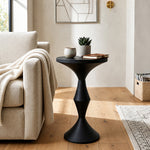 Rynn Metal Side Table - Black