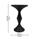Rynn Metal Side Table - Black