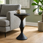 Rynn Metal Side Table - Black