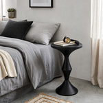 Rynn Metal Side Table - Black