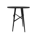 Eron Metal Side Table - Black