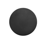 Zorr Metal Ribbed Side Table - Black