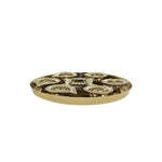 Gold Diya Set With Thali For Decor And Pooja