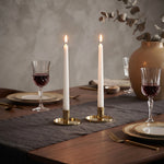 Pack Of 2 Candle Holder, Steel Tealight Holder Gold