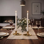 Pack Of 2 Candle Holder, Steel Tealight Holder Gold