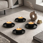 Pack Of 4 Tea Candle Holder, Tea light Holders Set