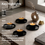 Pack Of 4 Tea Candle Holder, Tea light Holders Set