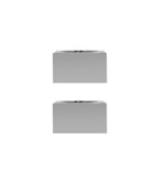 Pack Of 2 Tea Light Holder, Steel Candle Holder