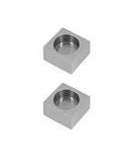 Pack Of 2 Tea Light Holder, Steel Candle Holder