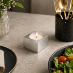 Pack Of 2 Tea Light Holder, Steel Candle Holder