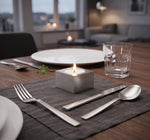 Pack Of 2 Tea Light Holder, Steel Candle Holder