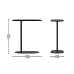 Elan Metal Laptop Table - Black