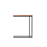 Loren Metal Laptop Table With Wooden Top - Brown