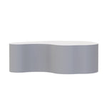 Echo Metal Coffee Table - White
